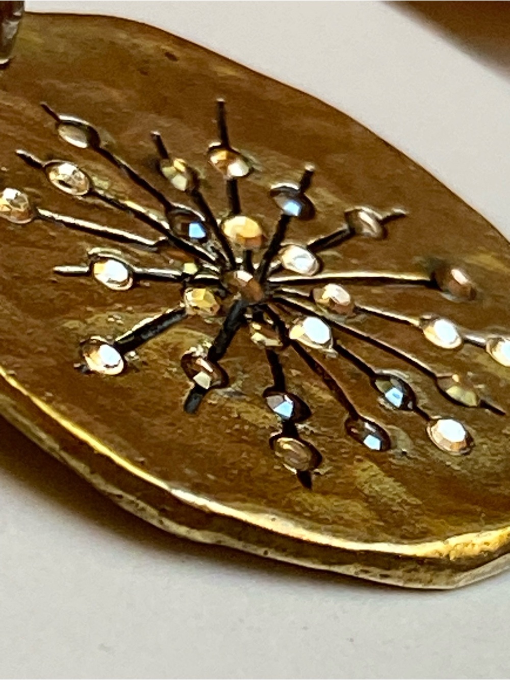 Waxing Poetic Found Again Starburst Charm - Picture 7 of 7